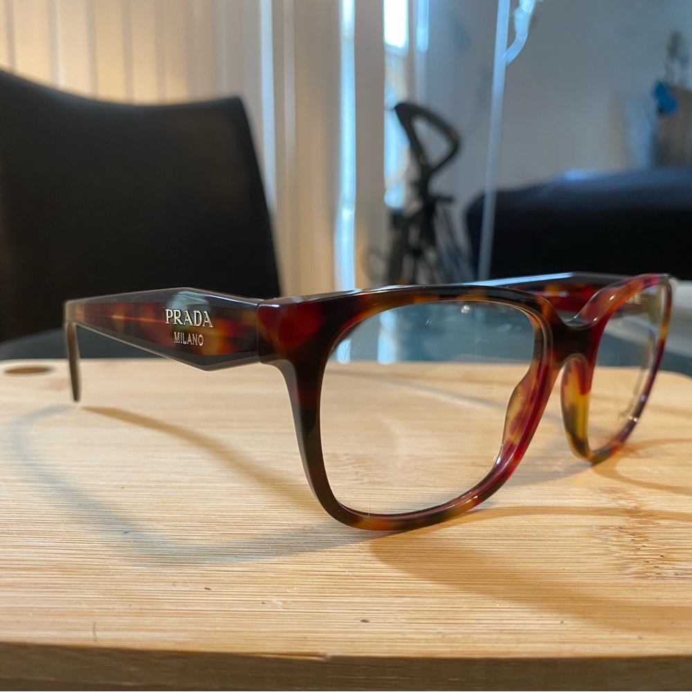 Brand New PR 17ZV Prada Poppy Tortoise Shell Glasses